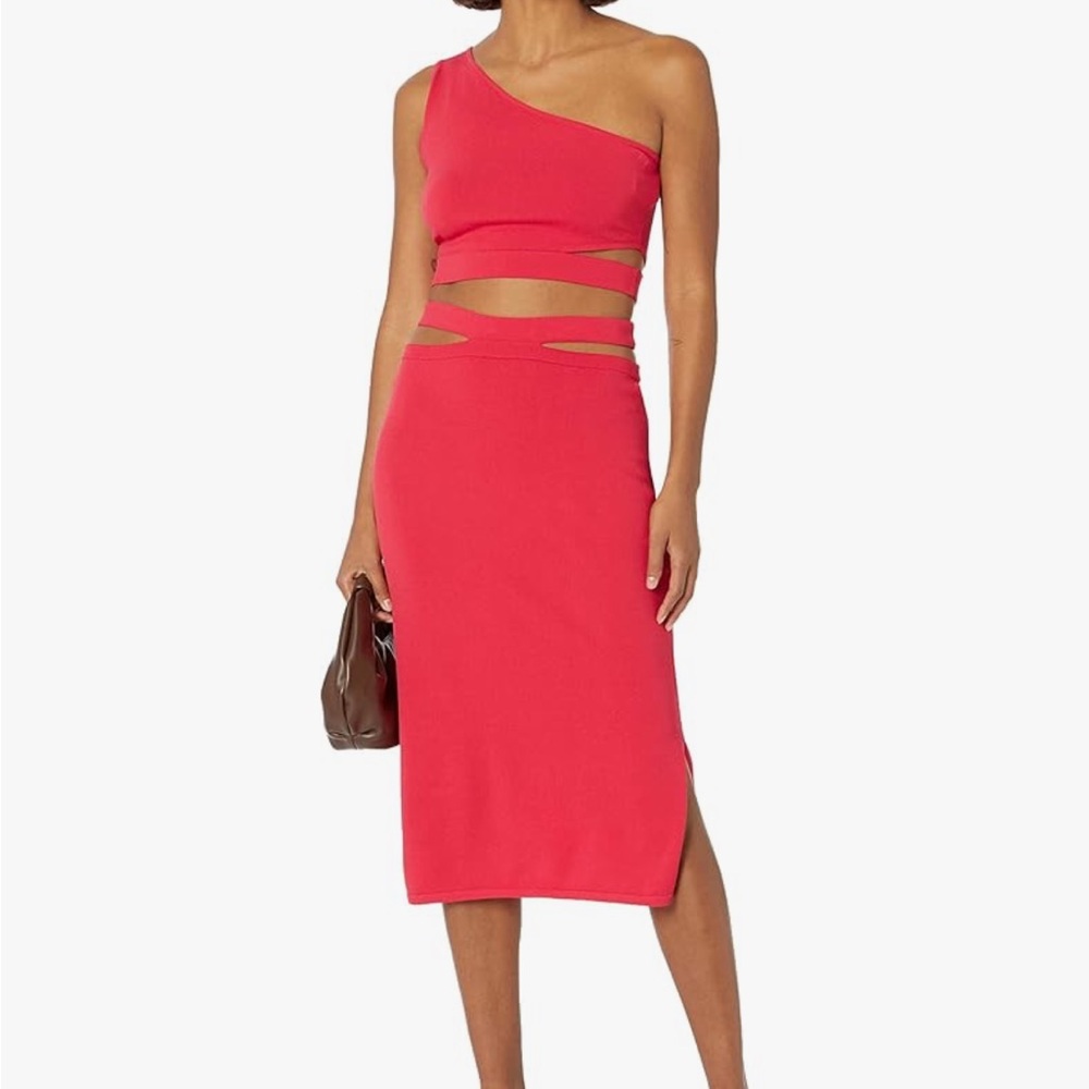 The Drop Orange skirt